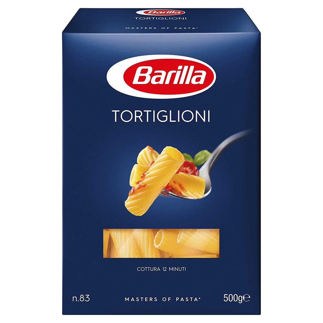 Pasta barilla tortiglioni 450 gr