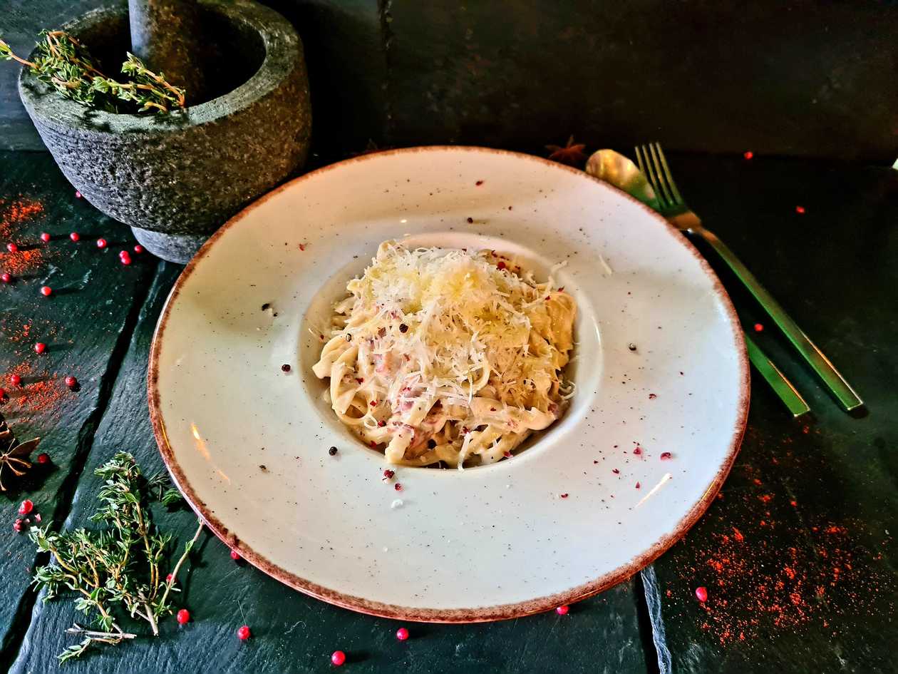 Tagliatelle Carbonara