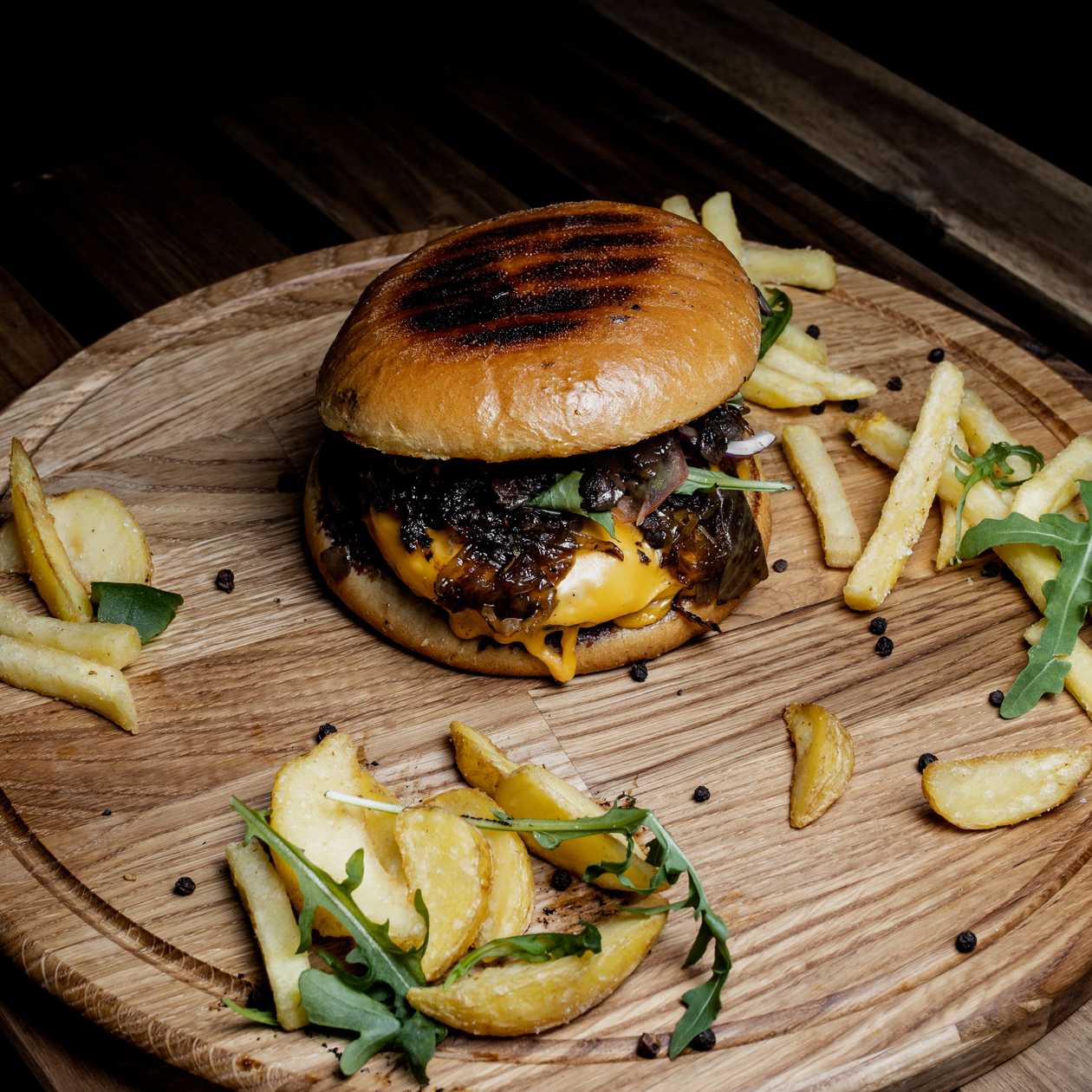 Mush Magic (Mushroom burger)