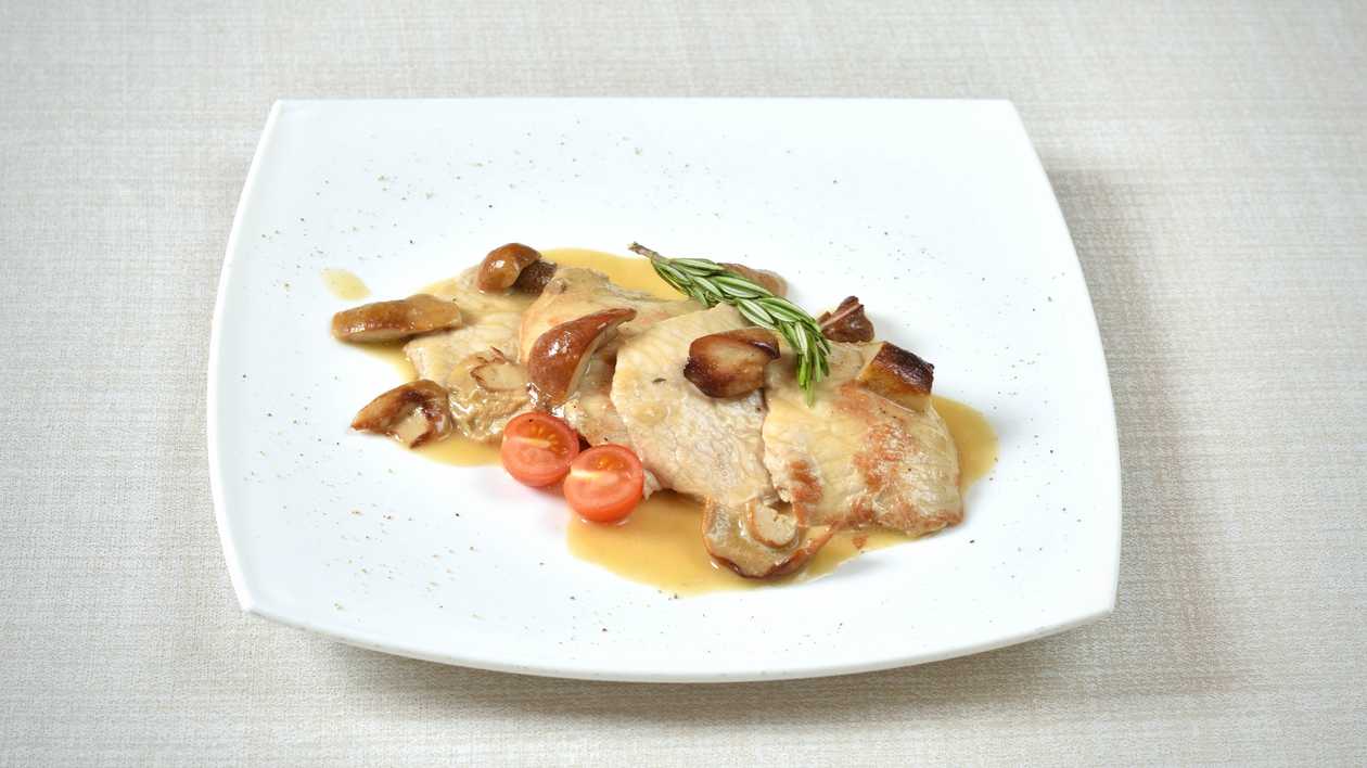 SCALOPPINE AI FUNGHI PORCINI