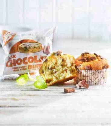 Aunt mabel's milk chocolate muffin