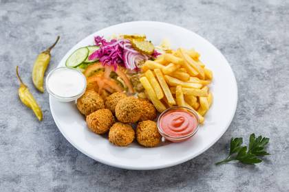 Falafel with Fries