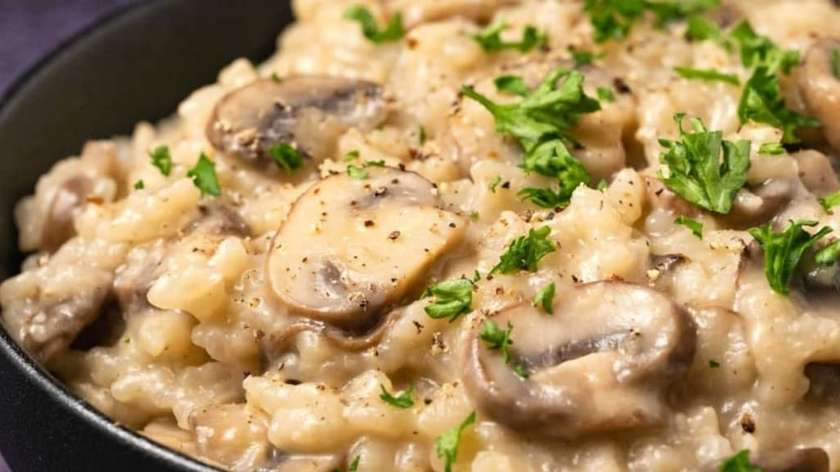 Truffle Mushroom Risotto