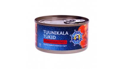 Kapten Grant, Pieces of Tuna in Tomato Sauce 185 g