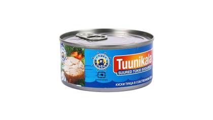 Tuunikala suured tükid soolvees Kapten Grant 185 g