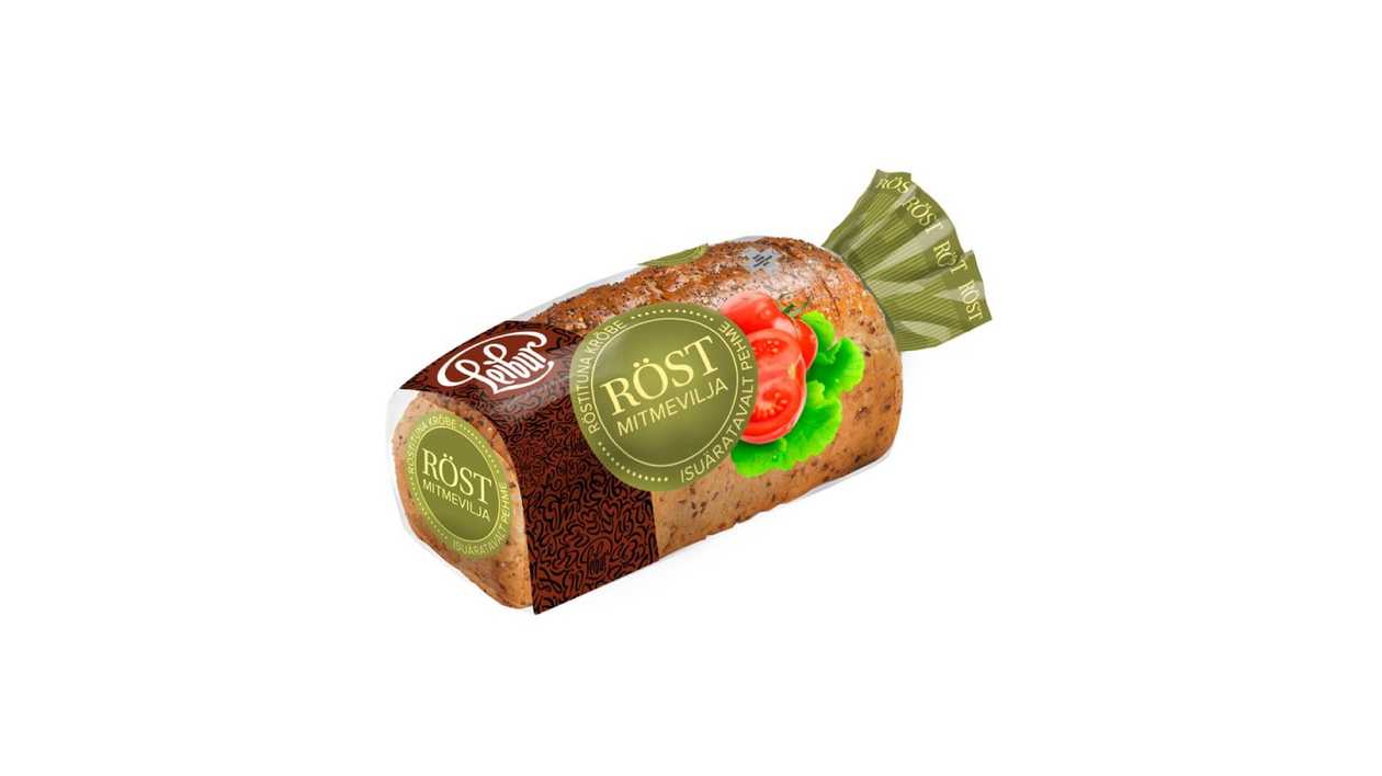 Röstsai mitmevilja Leibur 470 g