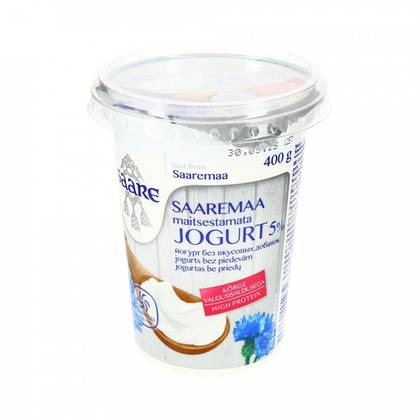 Yogurt 5% Saare 400 g