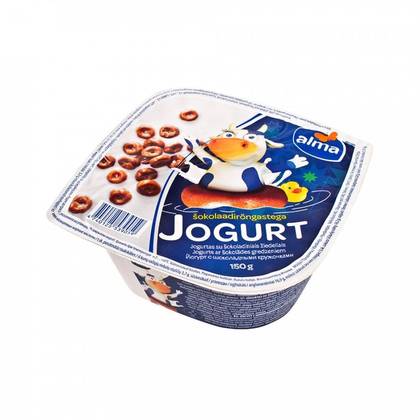 Alma, Jogurt shokolaadirõngastega 150 g