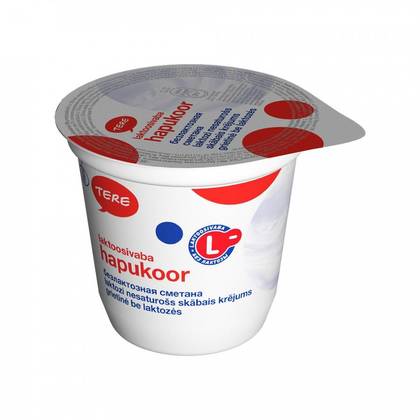 Tere, Hapukoor 20% laktoosivaba tops 300 g