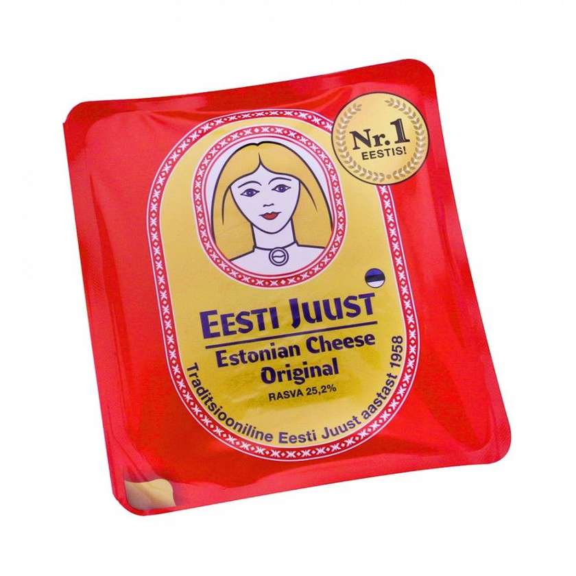 Eesti Juust, Eesti juust viilutatud 200 g