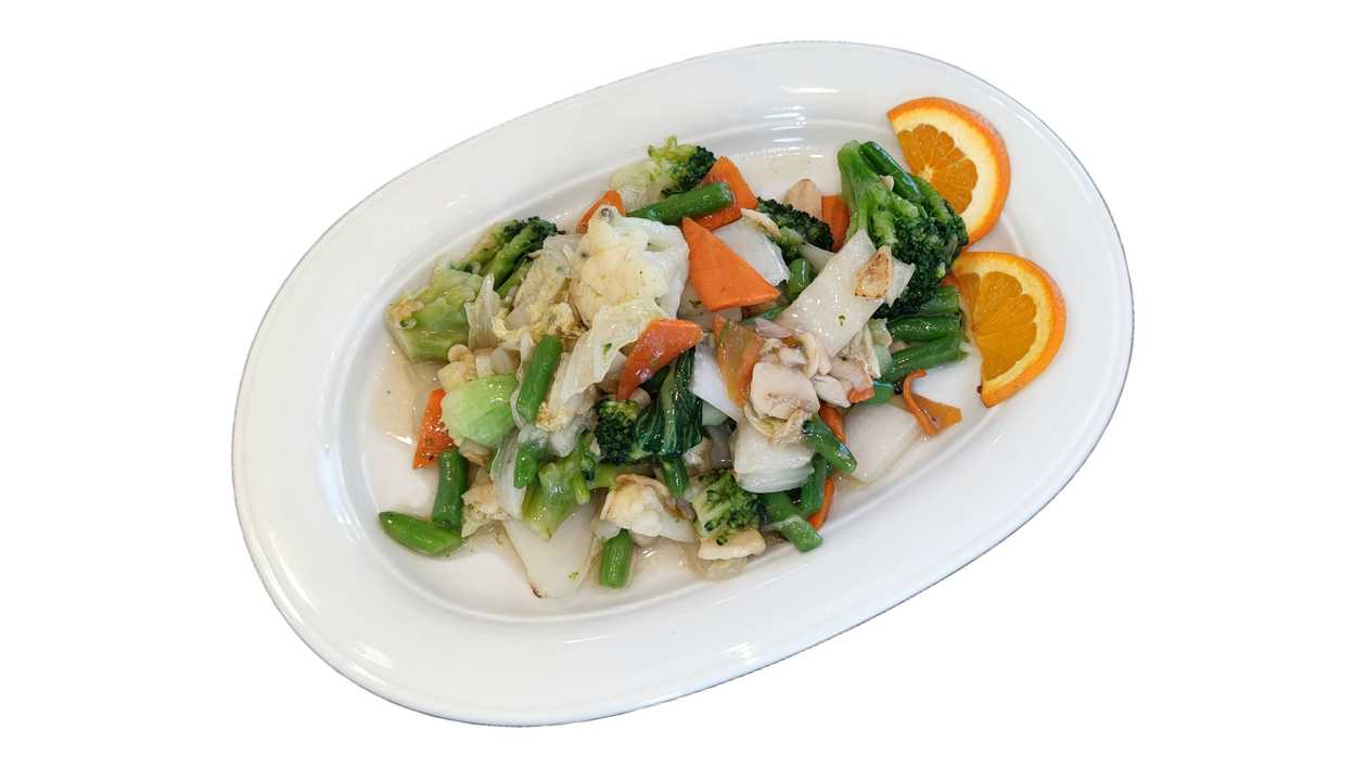Stir Fried Chicken with Broccoli and Pak Choi