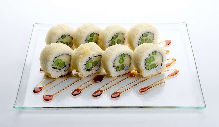 Vegetarian - Tempura Rolls “Spargel” (8 pcs.)