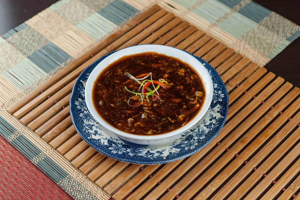 15. Hot and sour chicken soup (an all-time favourite soup with chicken vegetable and soy)