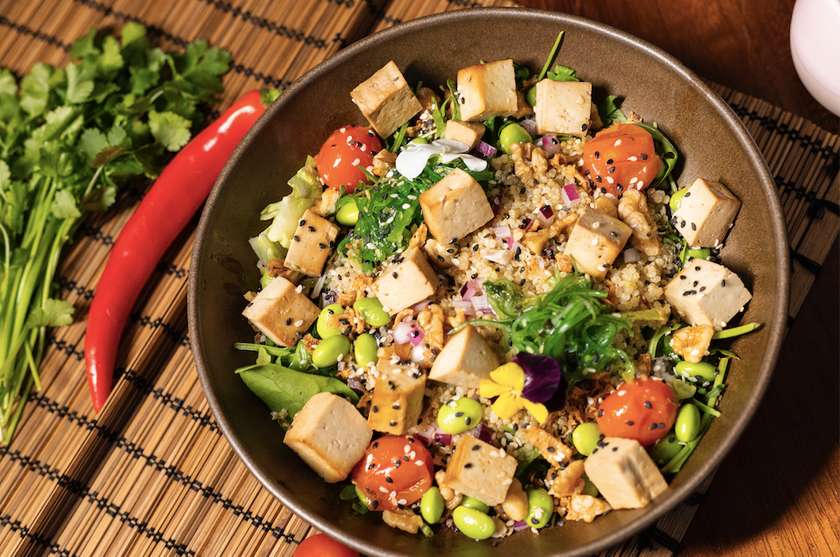 Smoked Tofu Salad