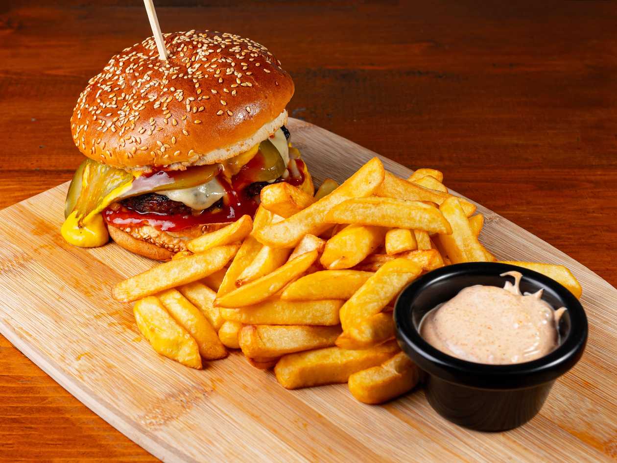 Cheesy Killer Burger