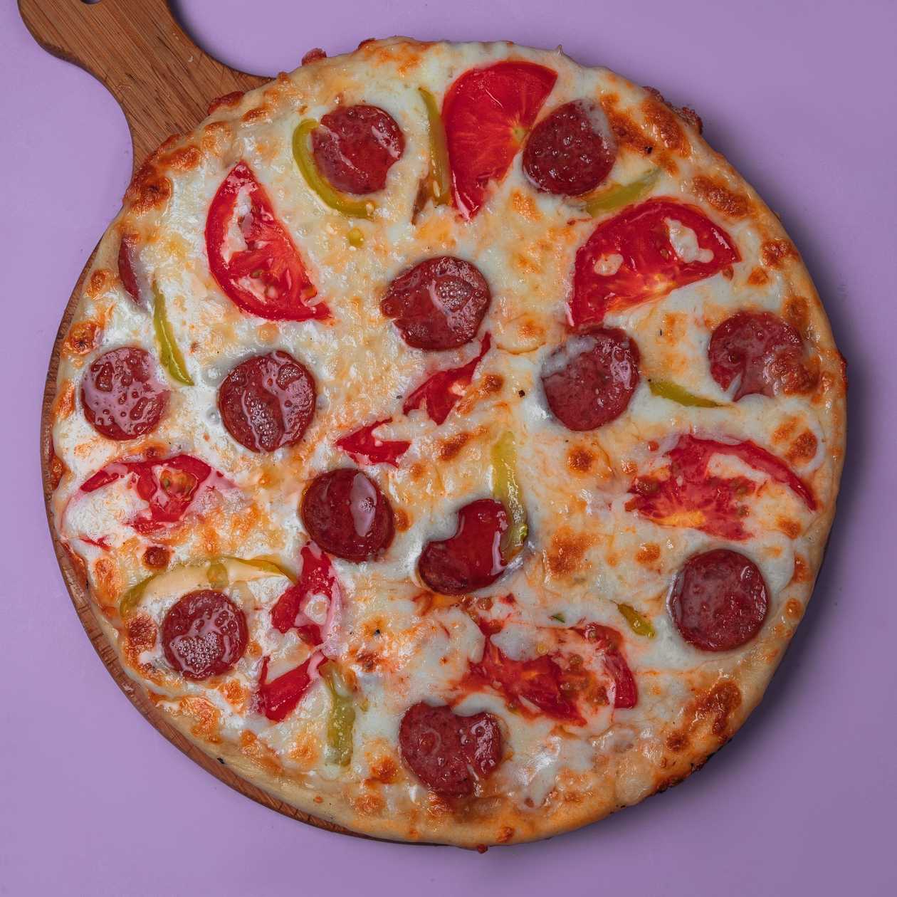 Pizza with Sucuk