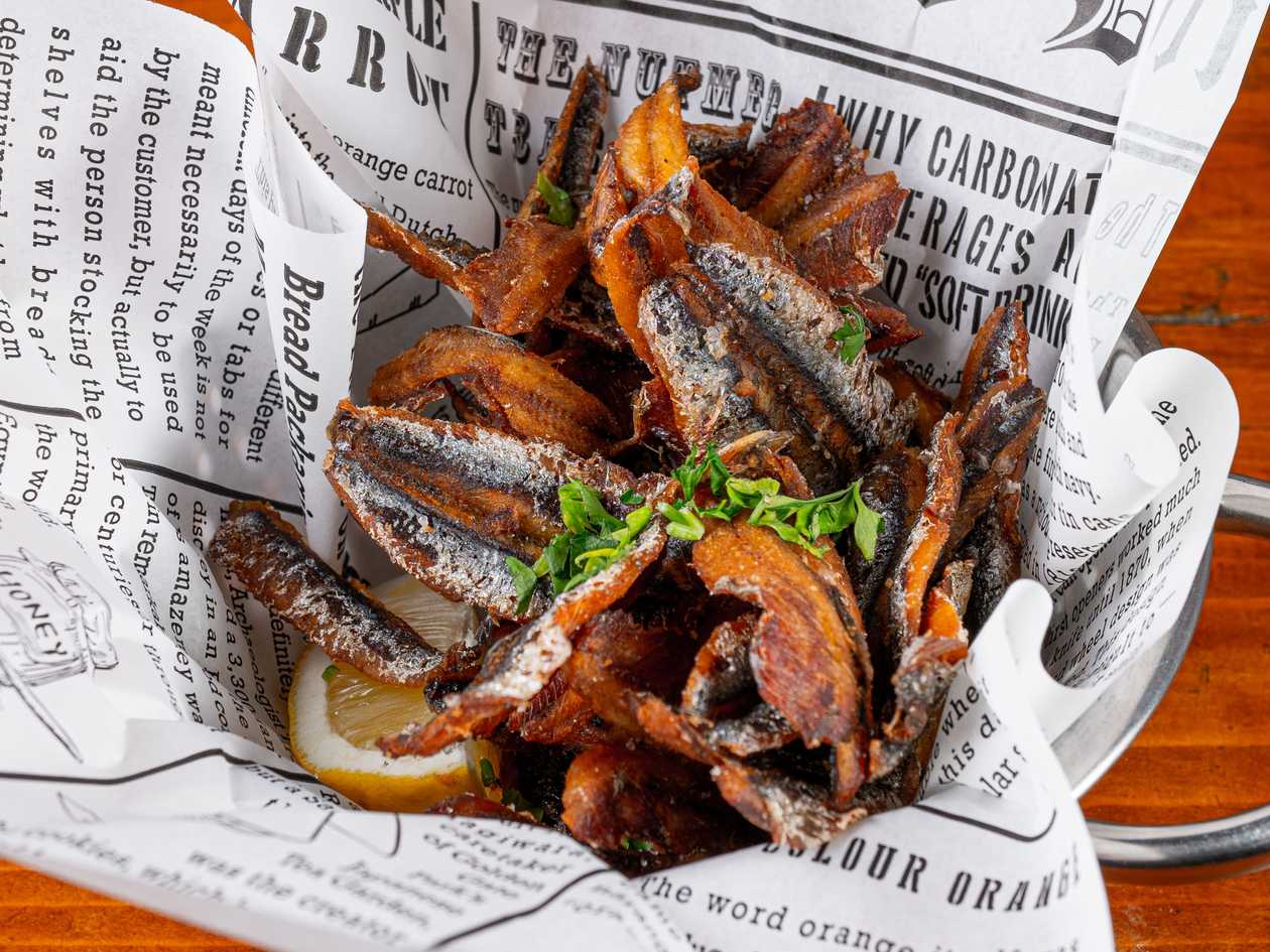 Crispy Fried Sardines