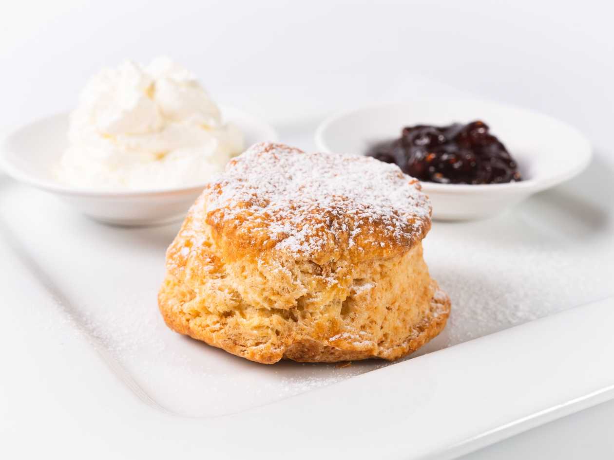 Scone With Jam