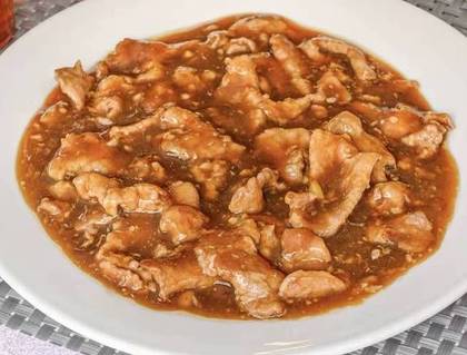 72.Carne de Vaca com Molho de Ostras