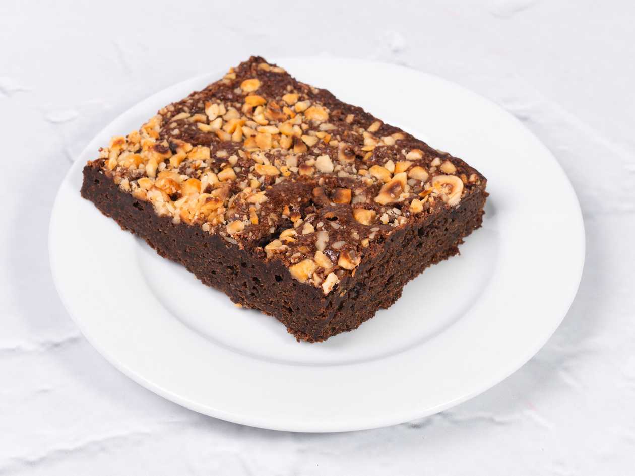 Chocolate & Hazelnut Brownie Gluten Free