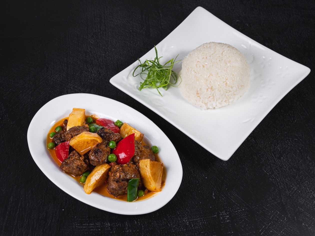 Duck stew (Kalderetang Bibe)