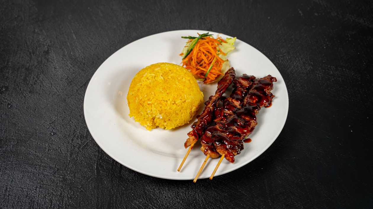 BBQ Pork Skewers