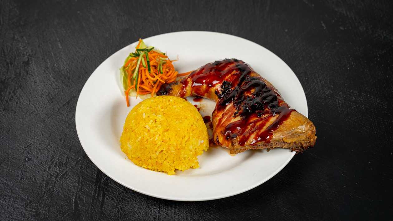 Grilled chicken leg (Chicken Inasal)