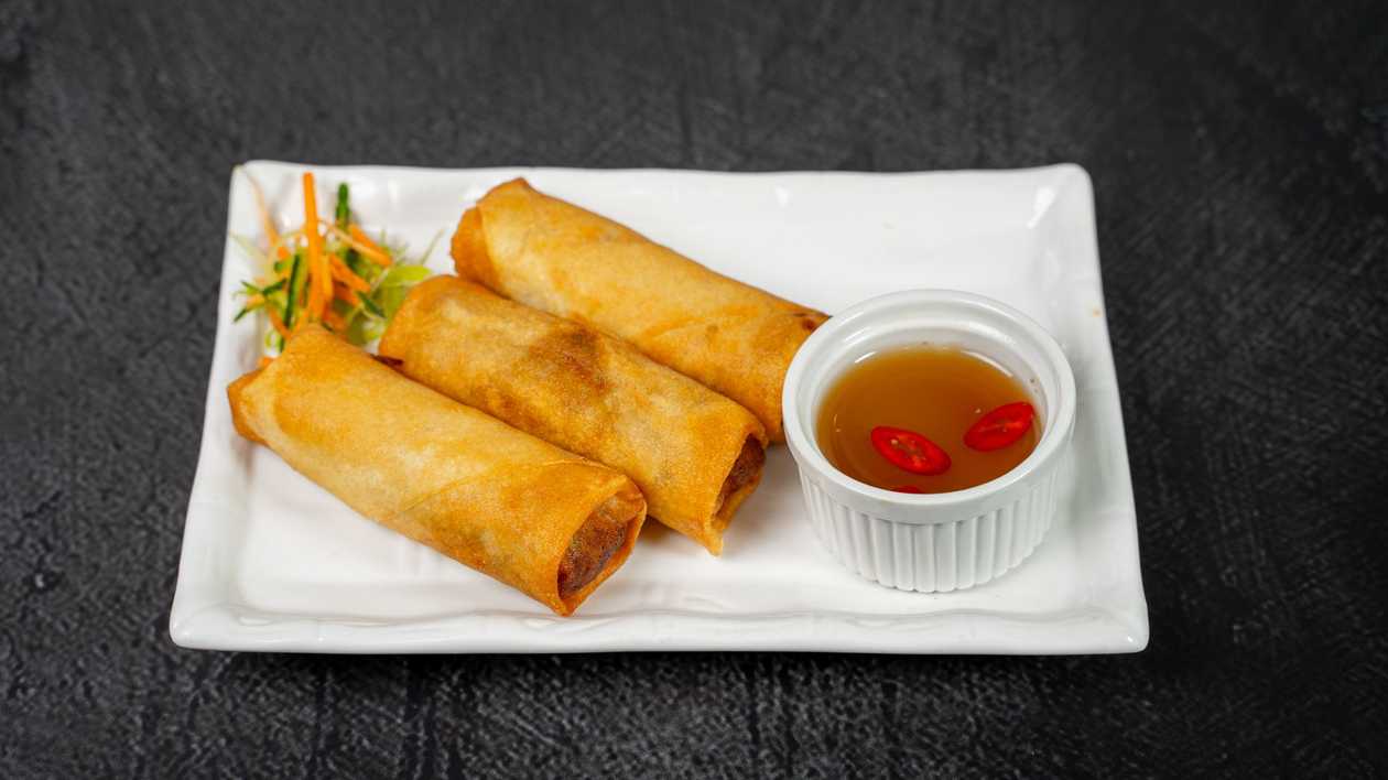 Vegetable Spring Rolls (Lumpiang gulay)
