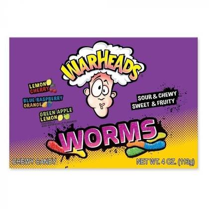 Guminukai WARHEADS WORMS, 113g