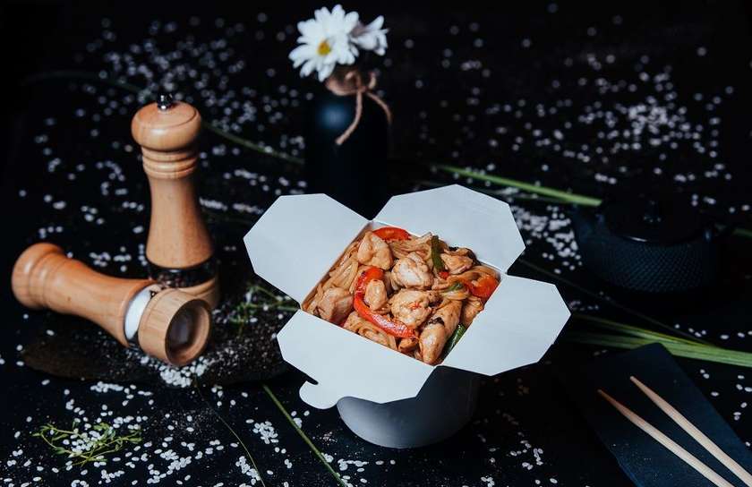 Noodles chicken