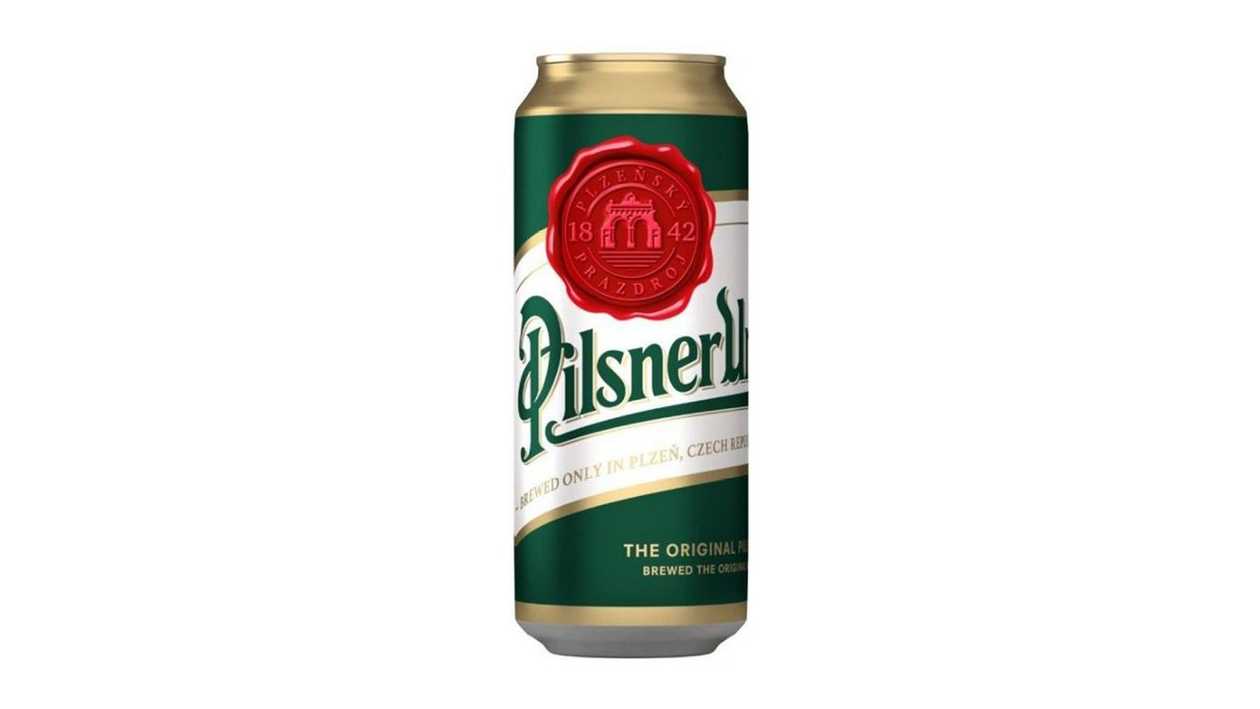 Pilsner Urquell Pivo plech 500ml