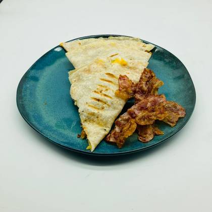 Kuřecí Quesadilla s ang. slaninou
