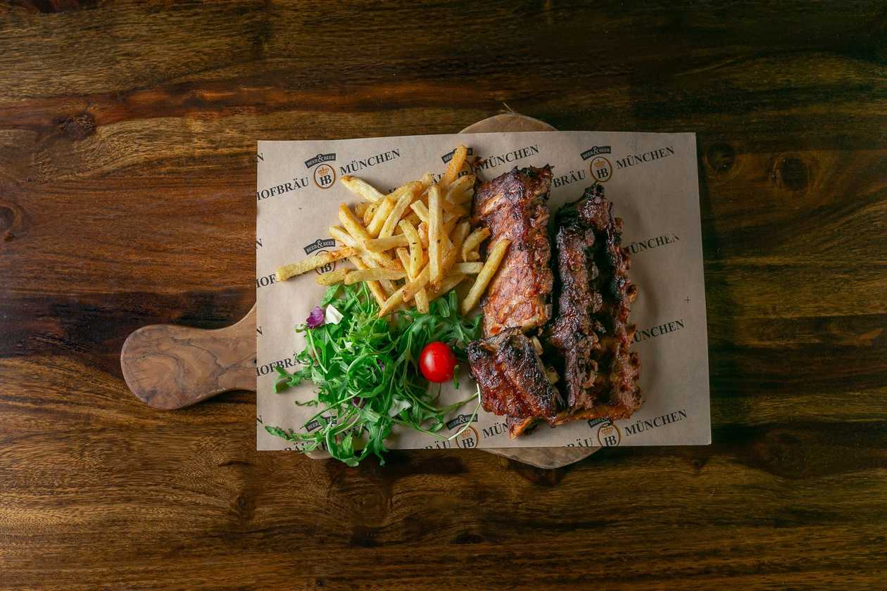 35. BBQ Smoked Spare Ribs