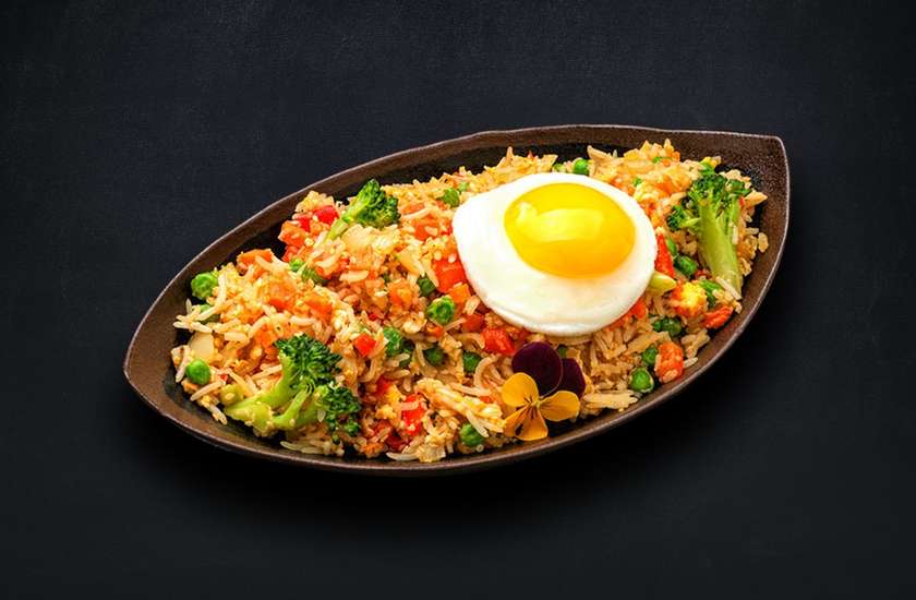Vegetable fried rice