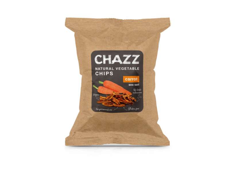 Morkų traškučiai su druska, CHAZZ 50 gr.