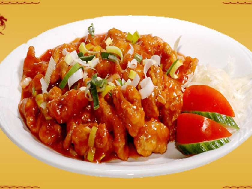 Chicken in Chuhan style