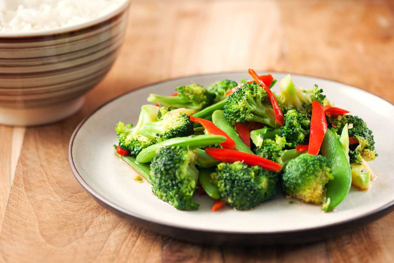 Broccoli in oyster sauce