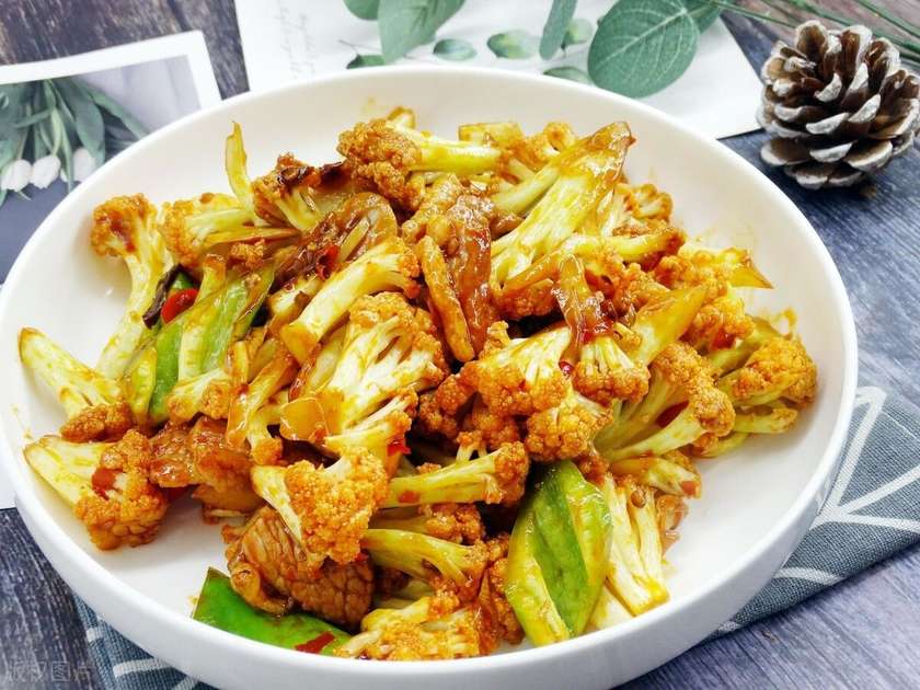 Spicy dry cauliflower