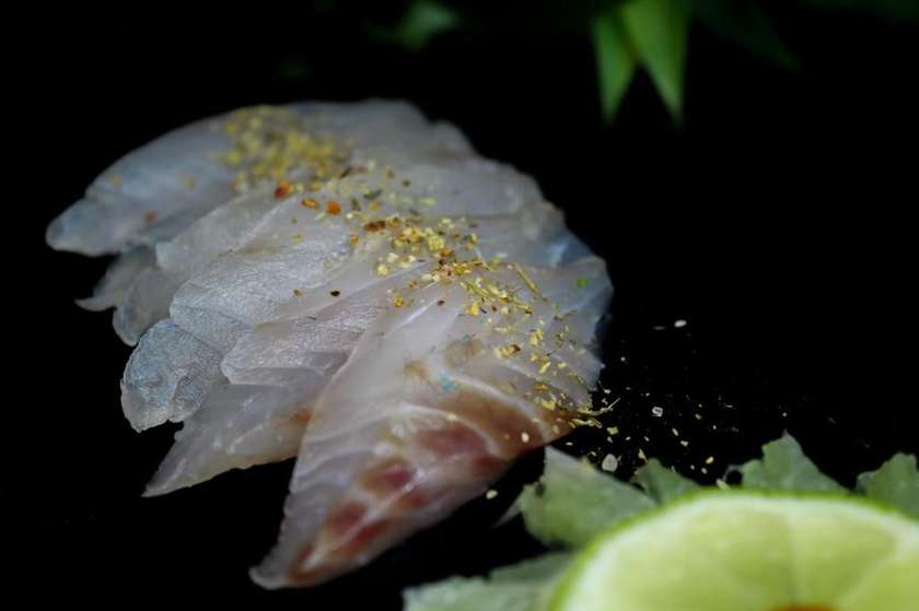 Sashimi Peixe Branco