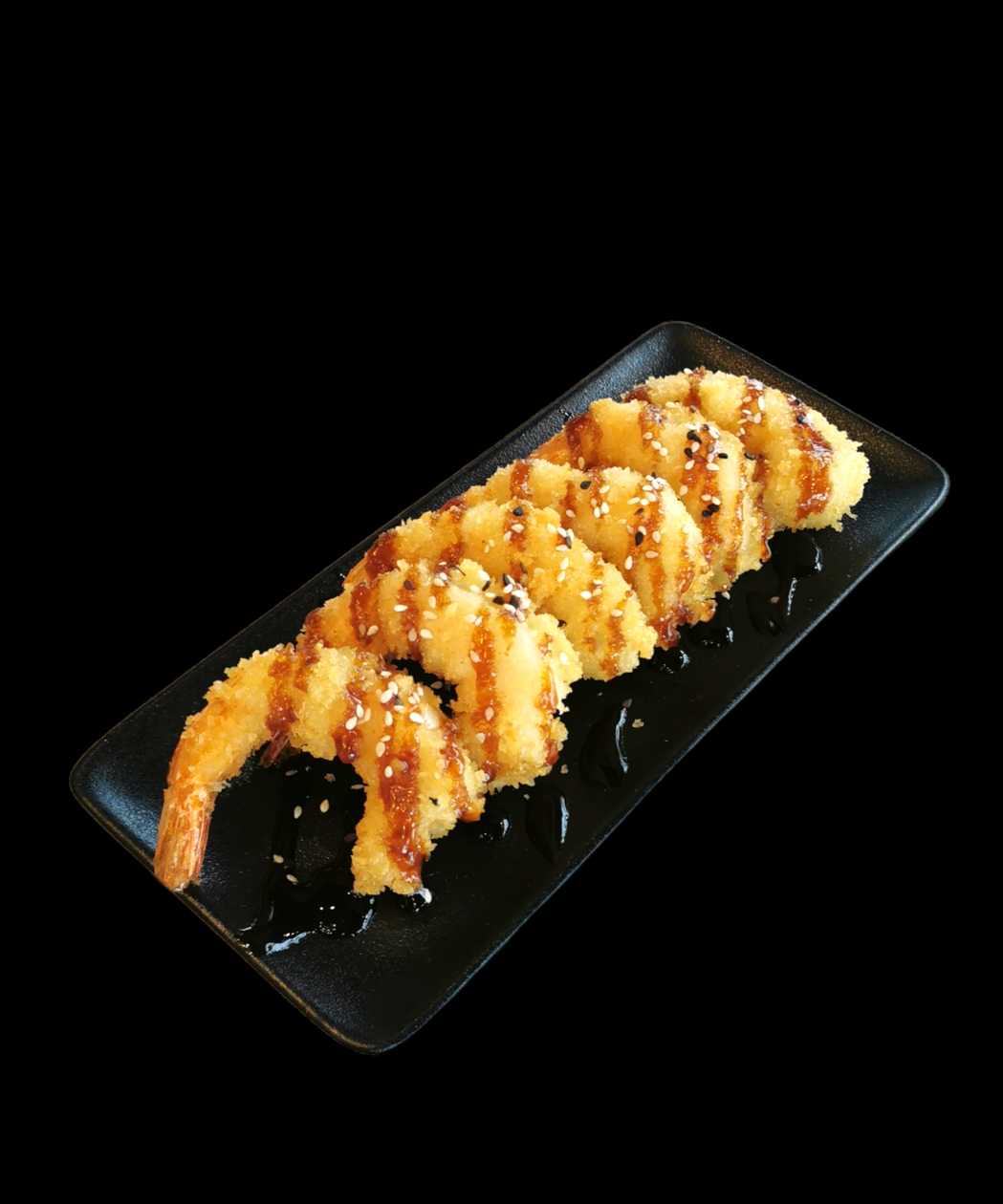 Keptos krevetės tempūroje