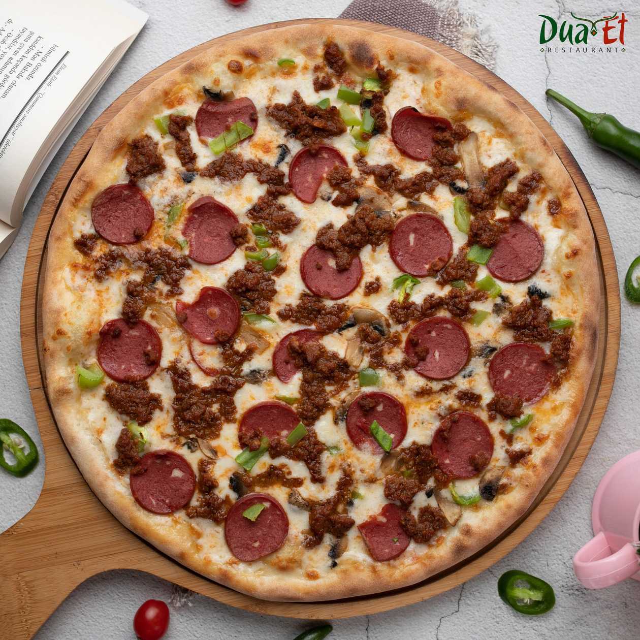 Delux pizza(28sm)