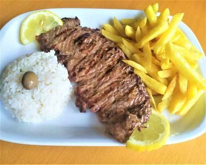 Bife 300g da Vazia na Brasa