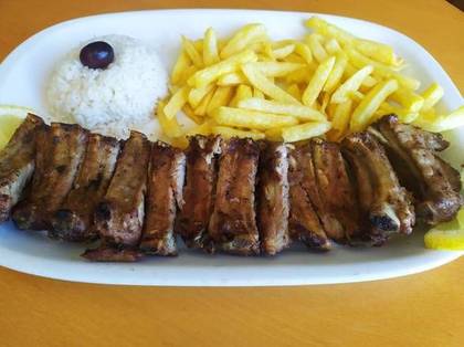 Costelinha de Porco na Brasa
