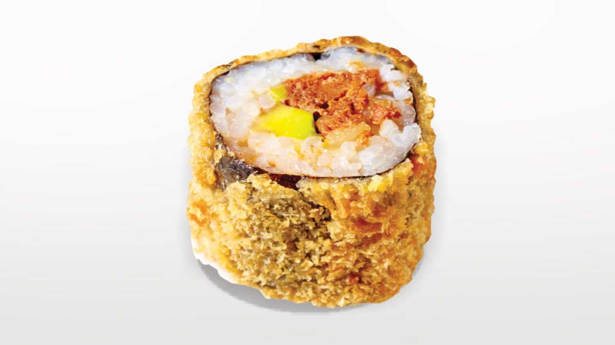 With Teriyaki salmon