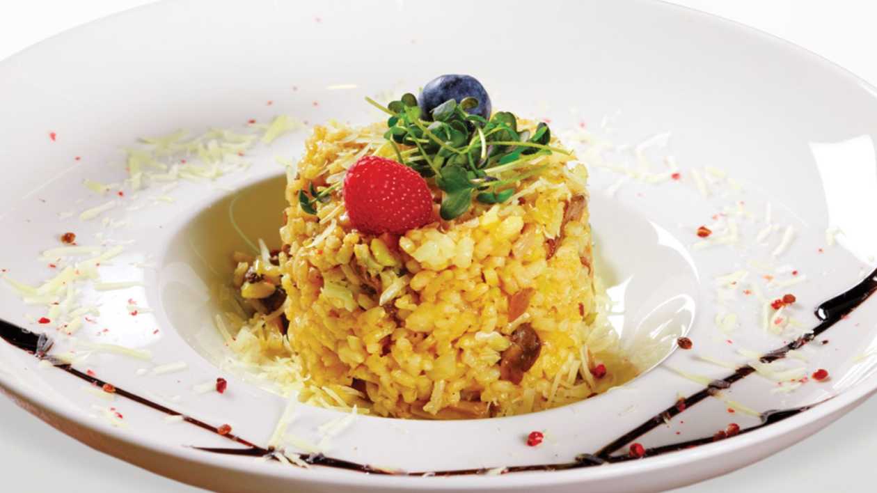 Risoto with mushrooms