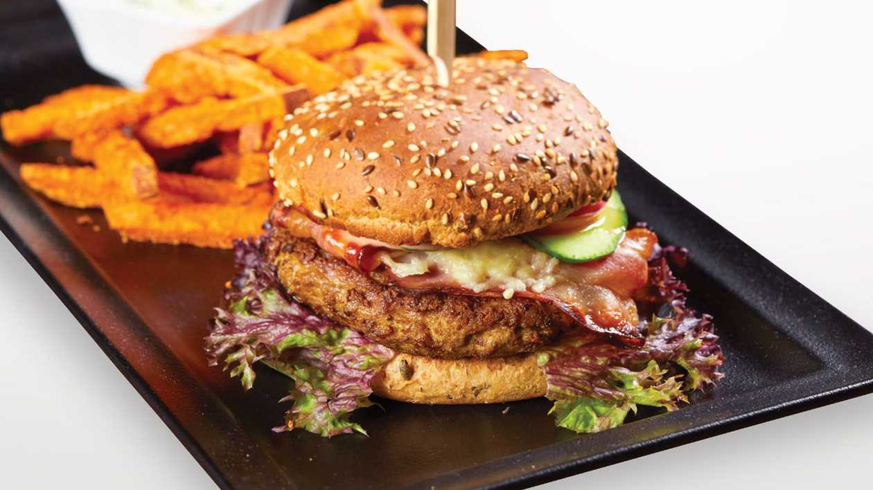 Deer burger