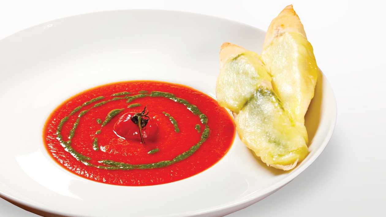 Thick tomato soup