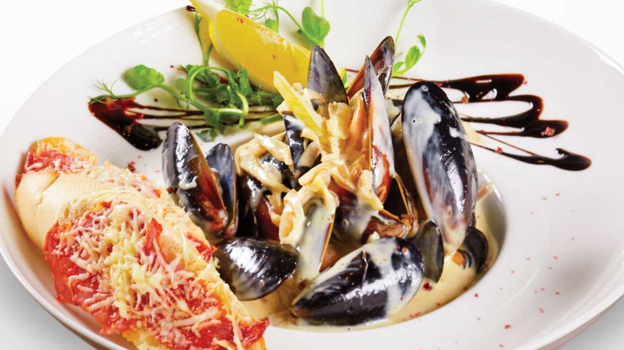 Mussels belgians style