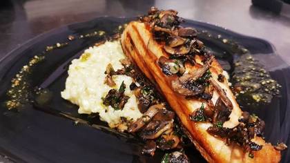 Salmone al Pesto