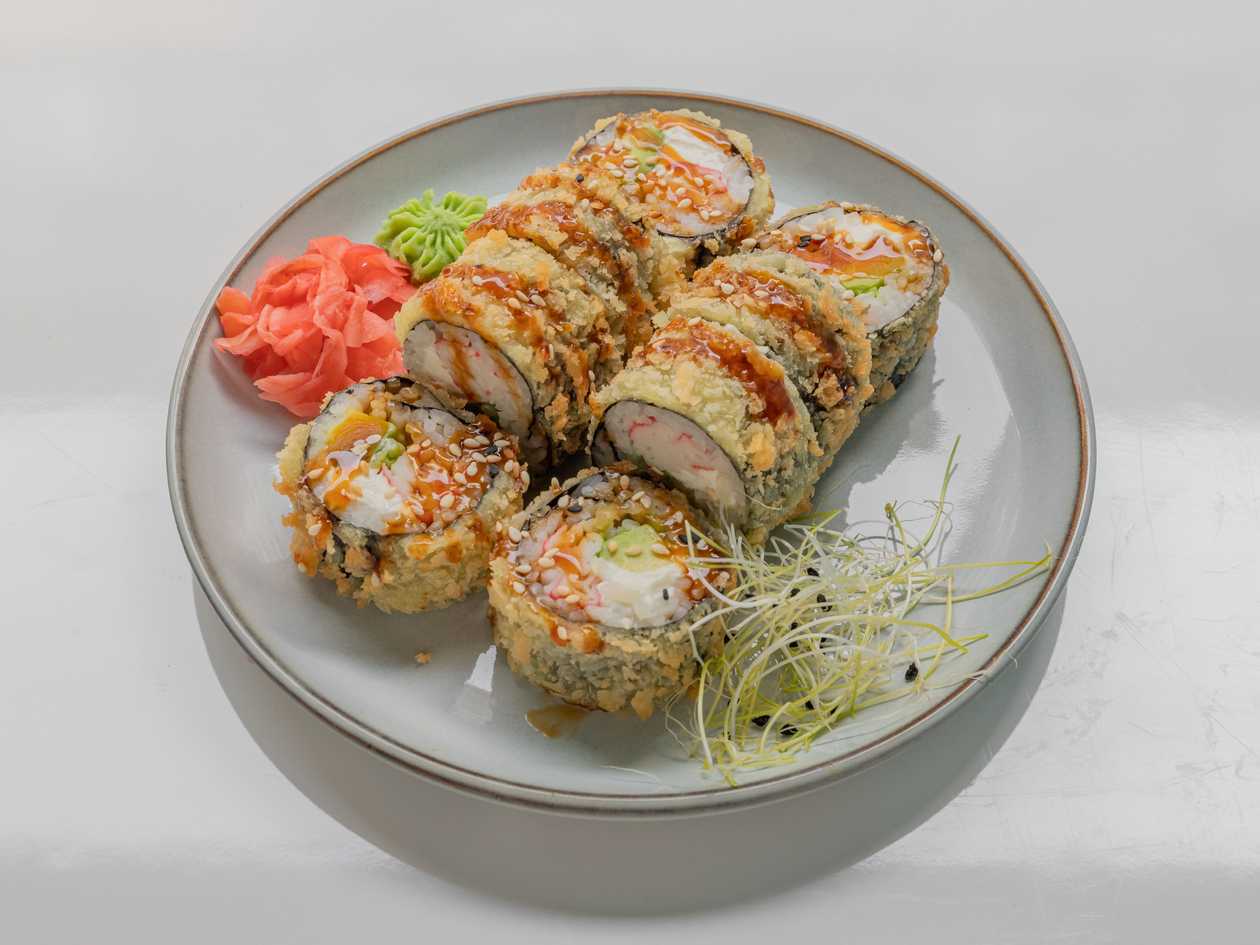 Tempura z Łososiem